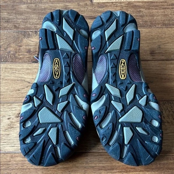 Keen Detroit XT Waterproof Steel Toe Work Boots Brown Leather Womens Size 7.5 - Picture 9 of 10